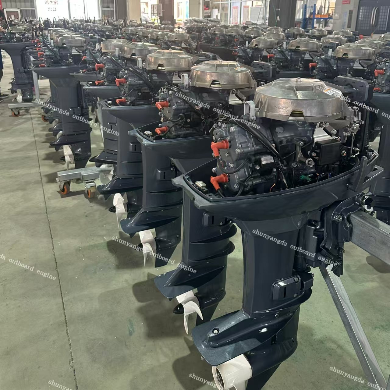 Good Quality 2 Stroke 40hp E40J E40JMHS E40JMHL Square Head Outboard Motor Outboard Engine Boat Motor